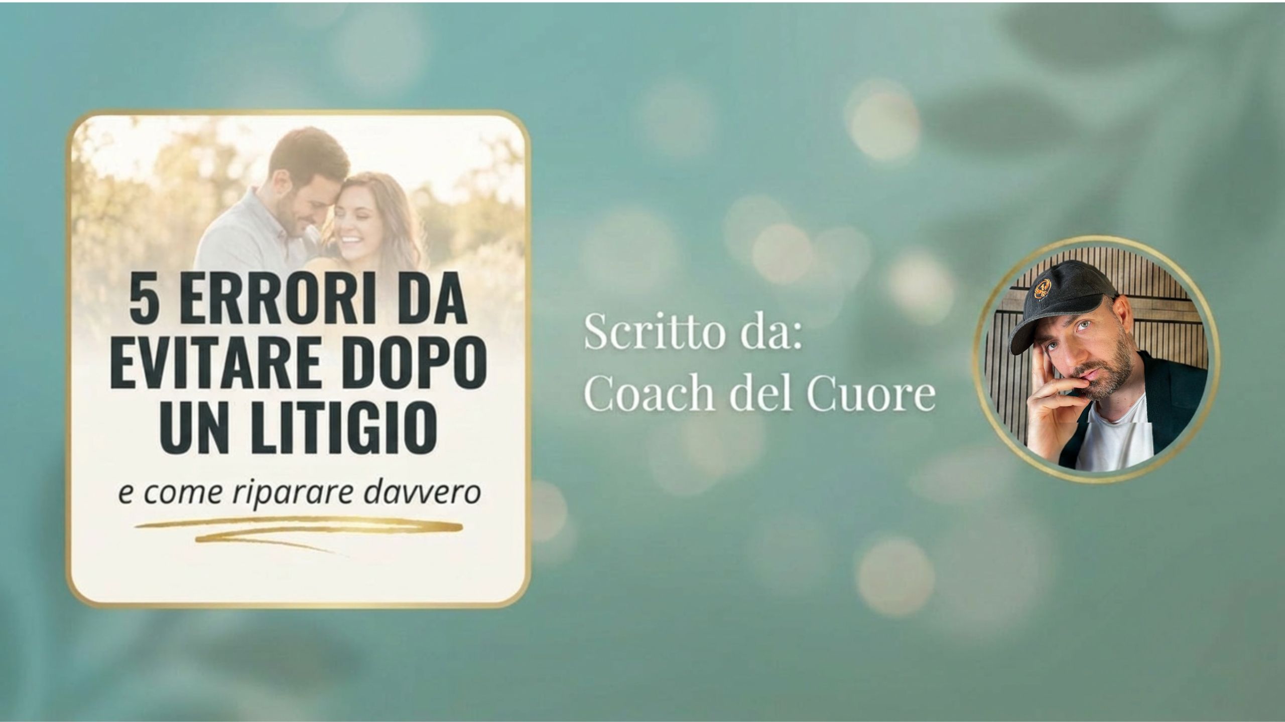 5 errori da evitare dopo un litigio di coppia e come riparare davvero